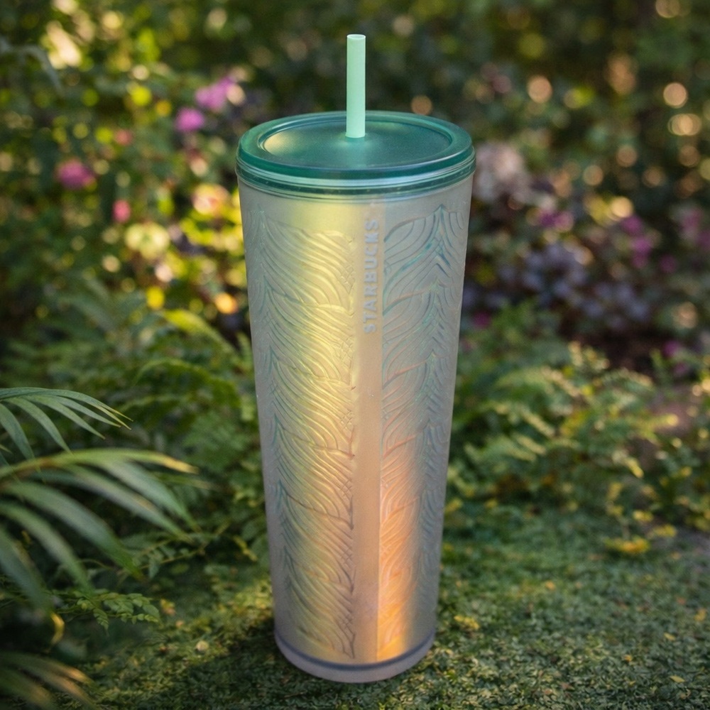 Starbucks 50th Anniversary Siren‎ Tail Tumbler Venti 24oz Frosted Cup
